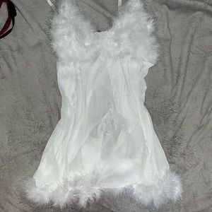 White Lingerie Dress